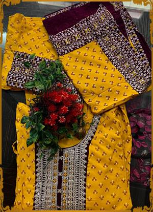 Rayon Paint Set with chunni  