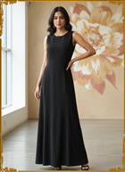 Solid Velvet Meternity Nighty 